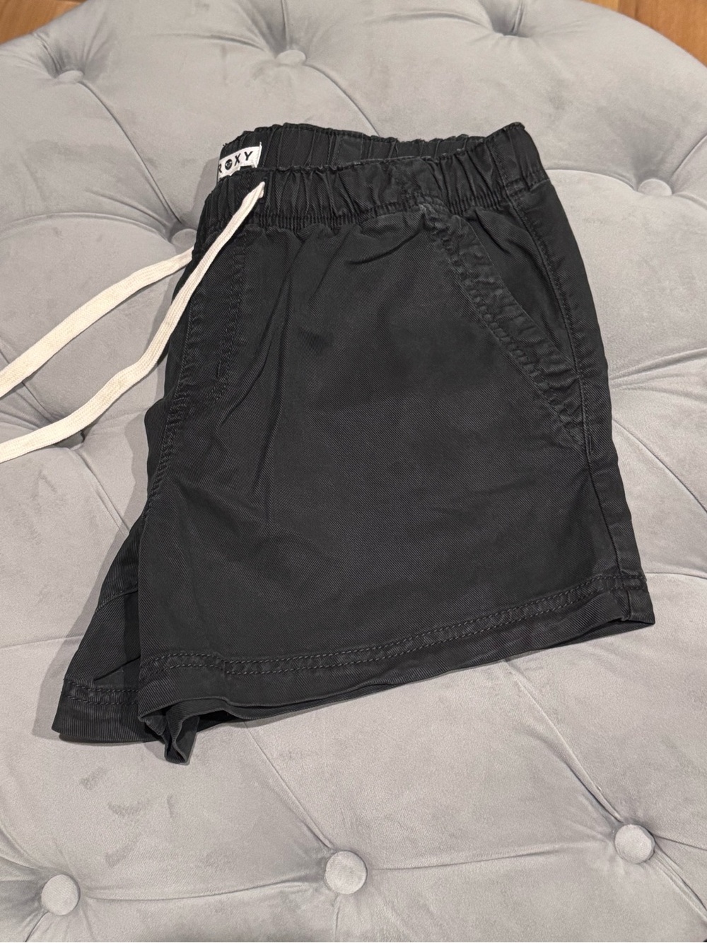 Roxy Women's Black Athletic Drawstring Shorts